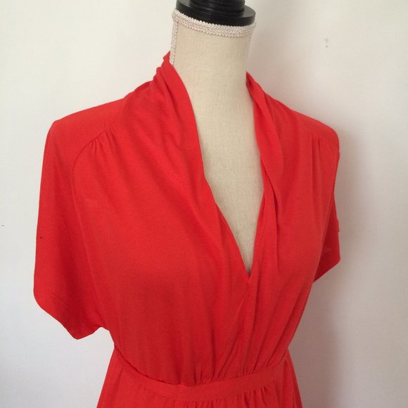 French Connection Jersey Maxi Dress US 12 - Picture 7 of 10